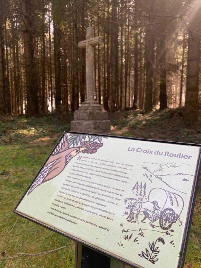 Gite " Oree Des Bois" Vertolaye ภายนอก รูปภาพ